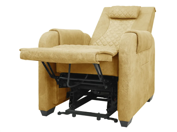 Массажное кресло реклайнер с подъемом FUJIMO LOUNGE UP F7003 ZLFL на заказ