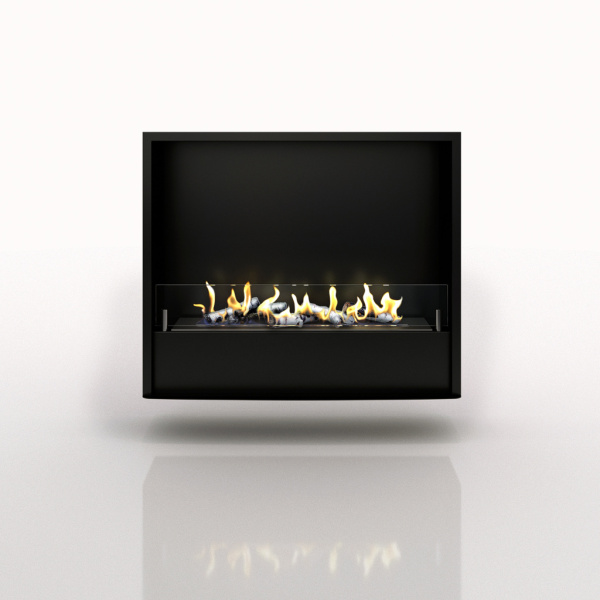 Биокамин в портале Firezo Luxemburg (каменный) Сланец Cлоновая кость с патиной